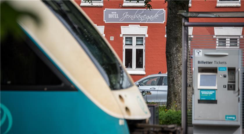 Hotel Jernbanegade Kibæk 외부 사진
