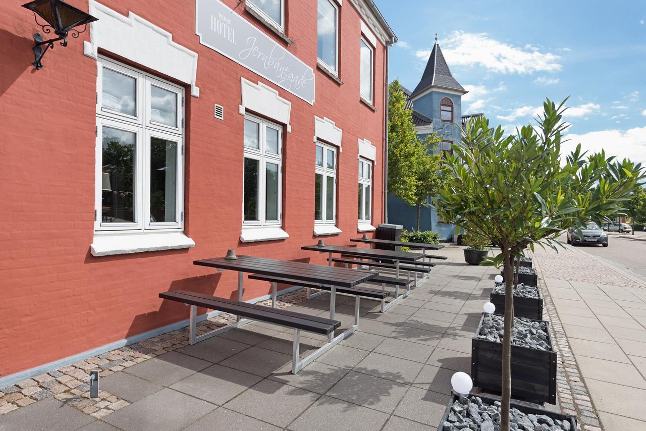 Hotel Jernbanegade Kibæk 외부 사진